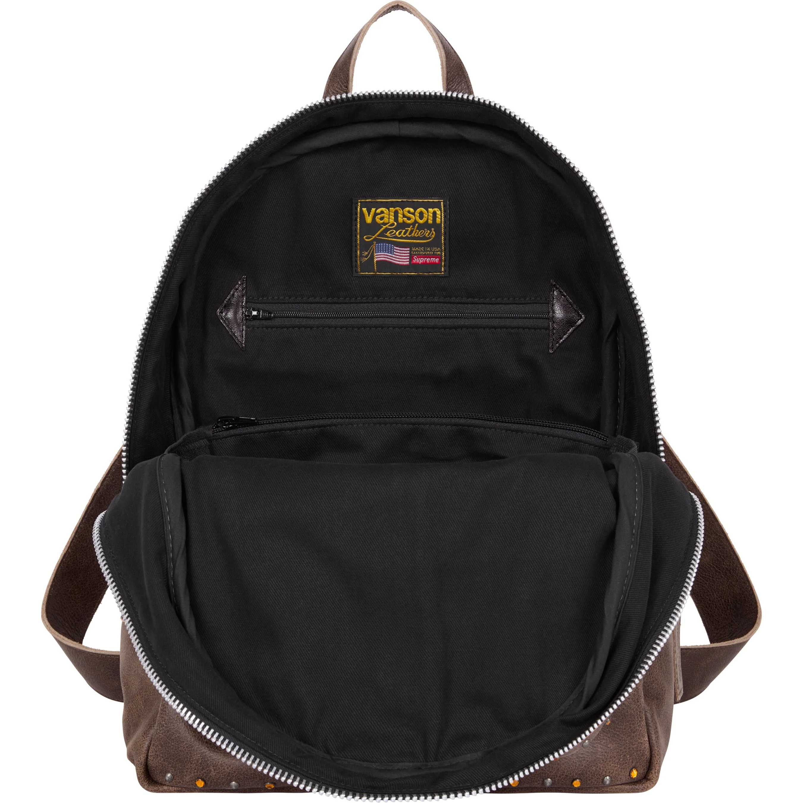Supreme®/Vanson Leathers®/b.b. Simon Backpack view 3